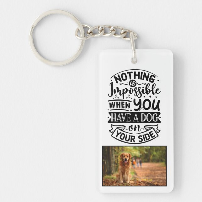 Dog Appreciation Acrylic Keychain (Front)