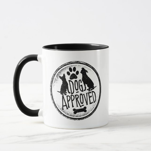 Dog Approved Mug (Left)