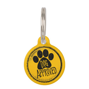 Dog Approved Pet ID Tag