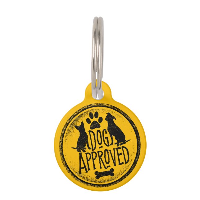 Dog Approved Pet Tag (Front)