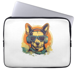 Dog Art s That Capture the Canine Essence Laptop Sleeve