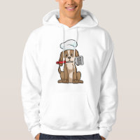 Dog as Cook with Chef's hat & Spatula