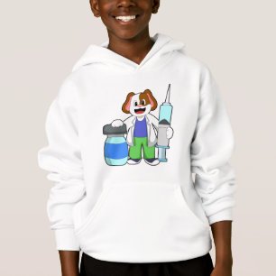 Dog as Doctor with Syringe