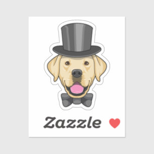 Dog as Groom with Bow