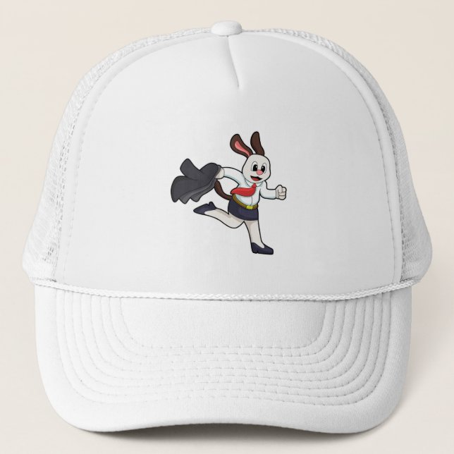Dog as Secretary with Skirt Trucker Hat (Front)