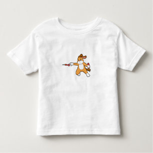 Dog at Darts with Dart.PNG Toddler T-Shirt