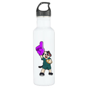 Dog at Football Sports 710 Ml Water Bottle