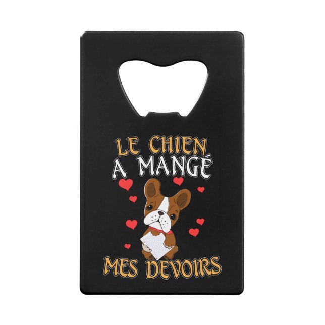 Dog Ate My Homework - Learning French Quote (Front)