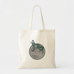 Dog Ate My HomeWork Tote Bag