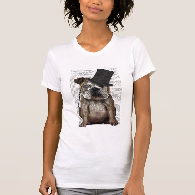 Dog Au Vin Greyhound T-Shirt (Front)