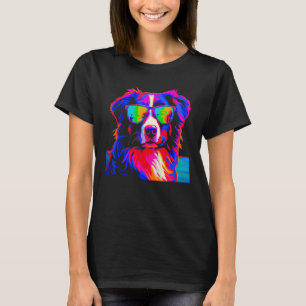 Dog Australian Shepherd Summer T-Shirt
