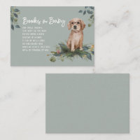 Dog Baby Shower Book Request