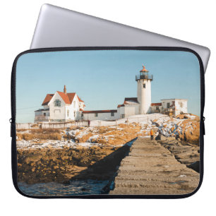 Dog Bar Lighthouse along the ocean coastline of th Laptop Sleeve