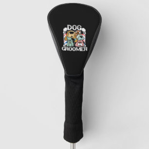 Dog Barber Pet Groomer Pet Salon Fur Artist Golf Head Cover