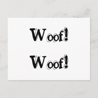 Dog Barking Complaint Postcard