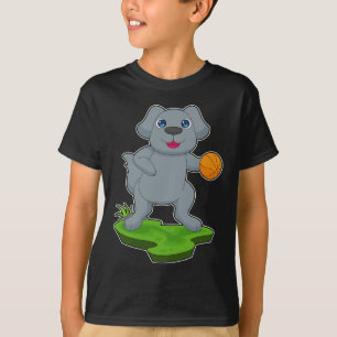 Dog Basketball player Basketball Sports T-Shirt
