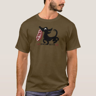 Dog BBQ T brown T-Shirt