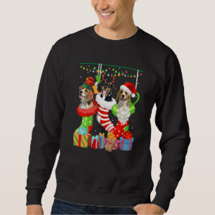Dog Beagle Christmas Socks Xmas Pajama Pet Puppy Sweatshirt