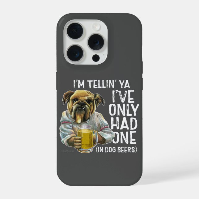 Dog Beers Case-Mate iPhone Case (Back)