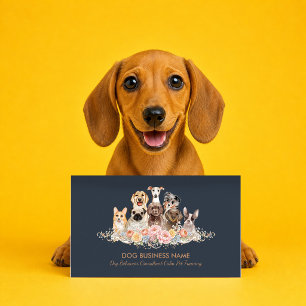 Dog Behaviour Consultant Calm Pet Training Business Card