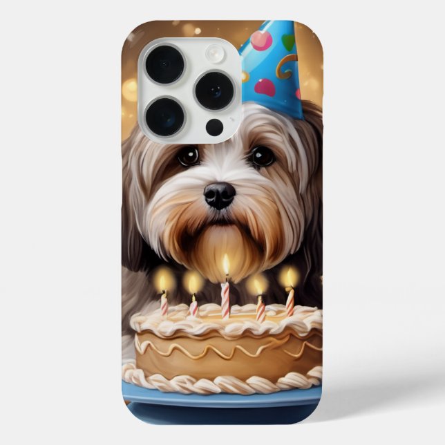 Dog Birthday Party iPhone Case (Back)