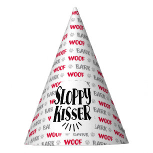 Dog Birthday Pawty with funny quote Party Hat