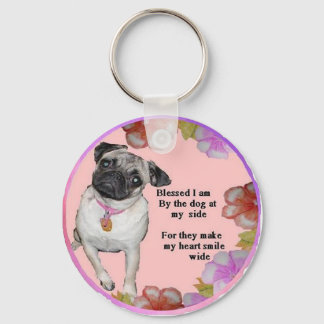 Dog Blessing Key Ring