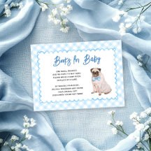 Dog Blue Gingham Books for Baby