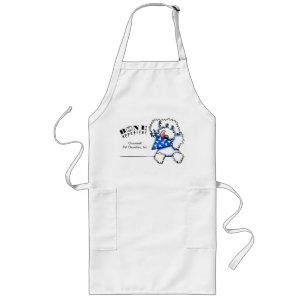 Dog Bone Appetit! Gourmet Pet Foods Custom Long Apron