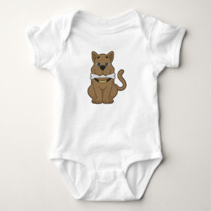 Dog Bone Baby Bodysuit