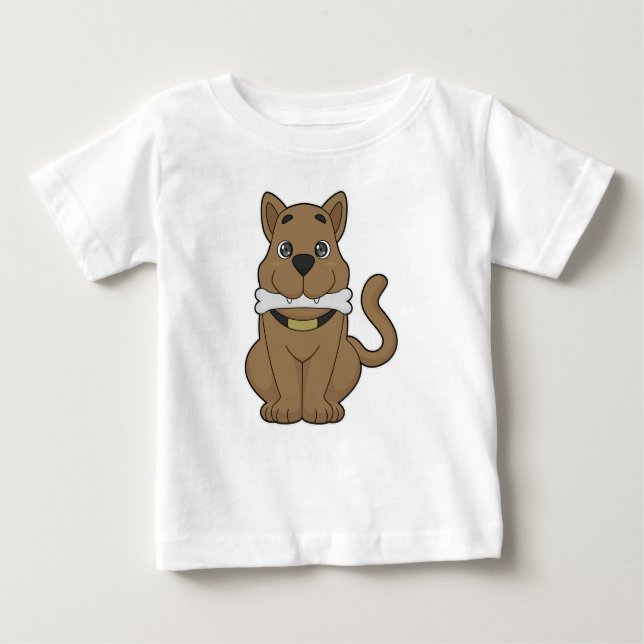 Dog Bone Baby T-Shirt (Front)