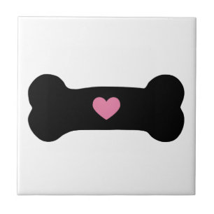 Dog Bone Ceramic Tile