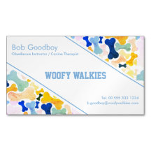 dog bone design business Stationery Business Card