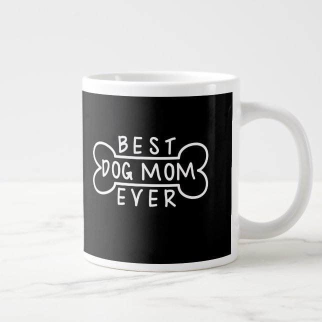 Dog Bone Mug Best Dog Mum Ever Owner Animal Lover (Right)