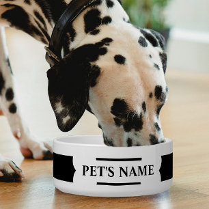 Dog Bone Personalised Pet Bowl