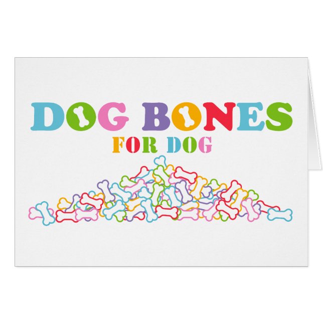 Dog Bones for Dog (Front Horizontal)