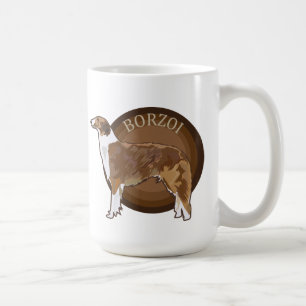 Dog Borzoi Coffee Mug