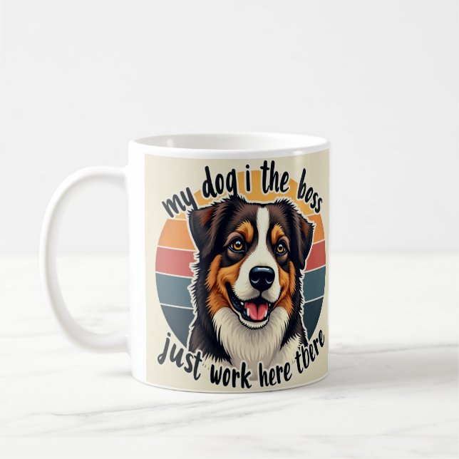 Dog Boss Mug (Left)