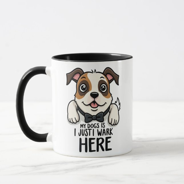 Dog Boss Mug (Left)