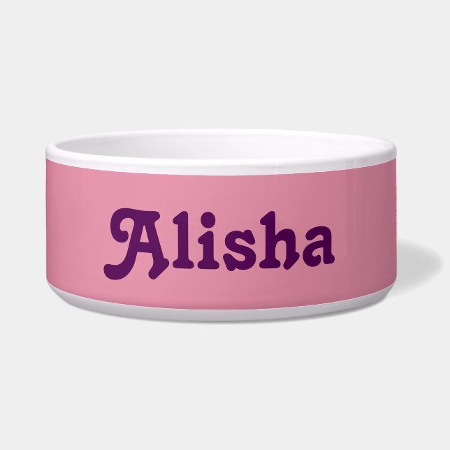Dog Bowl Alisha (Front)
