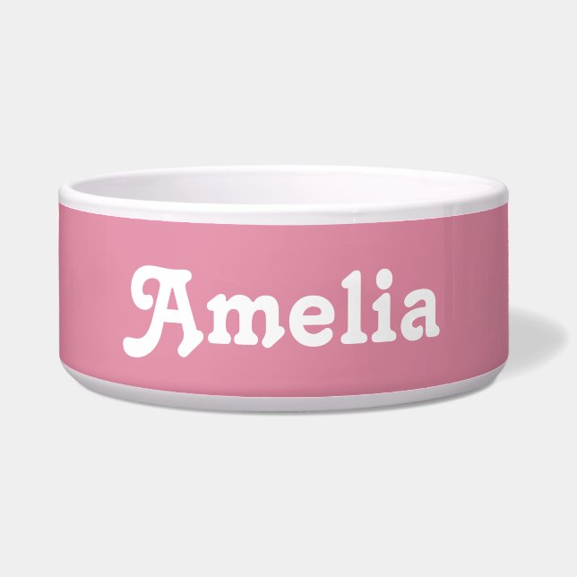 Dog Bowl Amelia (Front)