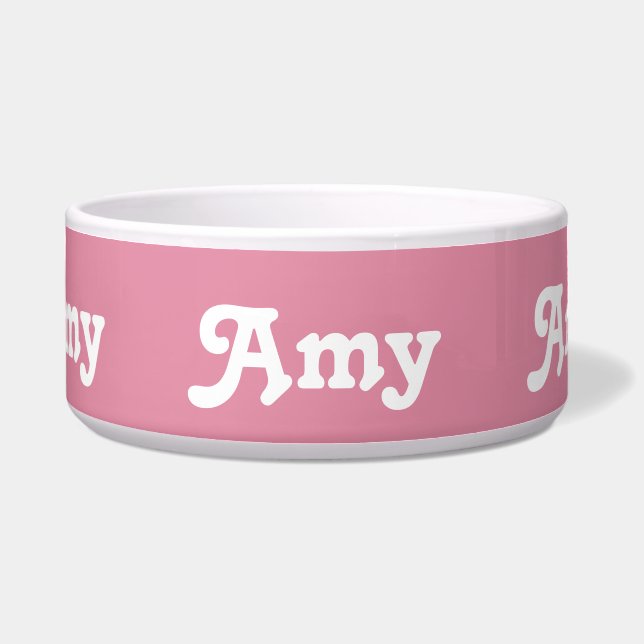 Dog Bowl Amy (Front)