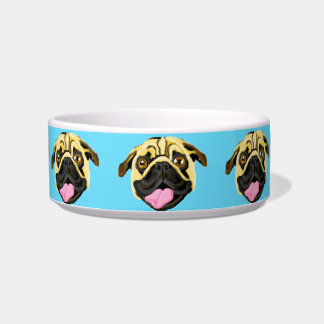 Dog Bowl With Dog Picture