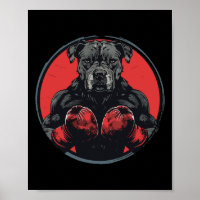Dog Boxer Fighter Boxing Men Women Kids
