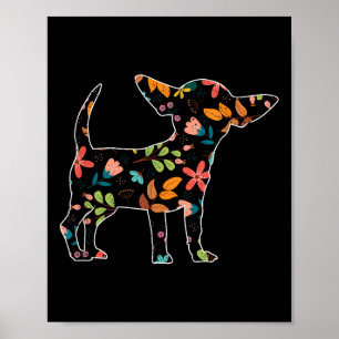 Dog Breed Animal Lover Men Women Gift Cute Pet Chi Poster