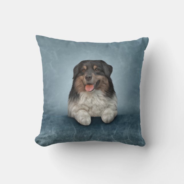 Dog breed Australian Shepherd Cushion (Front)