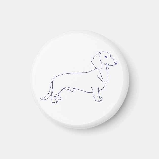 Dog breed Dachshund Magnet (Front)