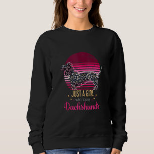 Dog Breed Pet Mum Women Dachshund Sweatshirt