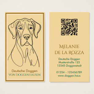 Dog Breeder QR Code Kennel green