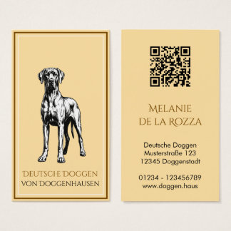 Dog Breeder QR Code Kennel green